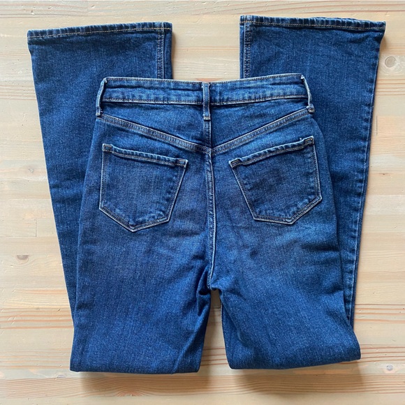 Like New Old Navy Higher High Rise Flare Jeans 0 - Picture 4 of 7